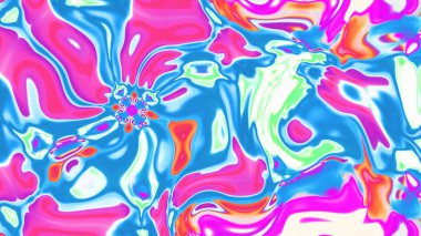 Organik Akış ile Akışkan Mermer Doku, Dalgalı Yapısı ile Soyut Sıvı Desen, Yumuşak Dönüşümlü Erimiş Yüzey Tasarımı, Mermer Efektli Psikedelik Girdap Dokuları