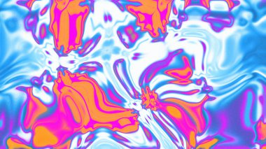 Organik Akış ile Akışkan Mermer Doku, Dalgalı Yapısı ile Soyut Sıvı Desen, Yumuşak Dönüşümlü Erimiş Yüzey Tasarımı, Mermer Efektli Psikedelik Girdap Dokuları