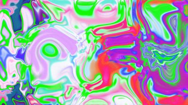 Organik Akış ile Akışkan Mermer Doku, Dalgalı Yapısı ile Soyut Sıvı Desen, Yumuşak Dönüşümlü Erimiş Yüzey Tasarımı, Mermer Efektli Psikedelik Girdap Dokuları