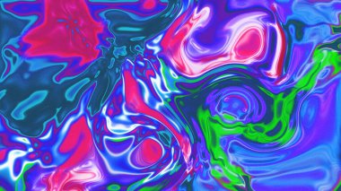 Organik Akış ile Akışkan Mermer Doku, Dalgalı Yapısı ile Soyut Sıvı Desen, Yumuşak Dönüşümlü Erimiş Yüzey Tasarımı, Mermer Efektli Psikedelik Girdap Dokuları