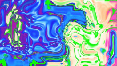 Organik Akış ile Akışkan Mermer Doku, Dalgalı Yapısı ile Soyut Sıvı Desen, Yumuşak Dönüşümlü Erimiş Yüzey Tasarımı, Mermer Efektli Psikedelik Girdap Dokuları