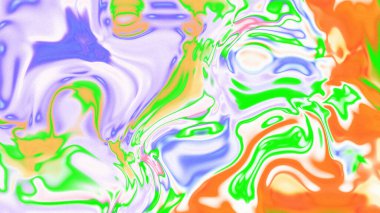 Organik Akış ile Akışkan Mermer Doku, Dalgalı Yapısı ile Soyut Sıvı Desen, Yumuşak Dönüşümlü Erimiş Yüzey Tasarımı, Mermer Efektli Psikedelik Girdap Dokuları