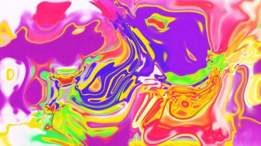 Organik Akış ile Akışkan Mermer Doku, Dalgalı Yapısı ile Soyut Sıvı Desen, Yumuşak Dönüşümlü Erimiş Yüzey Tasarımı, Mermer Efektli Psikedelik Girdap Dokuları