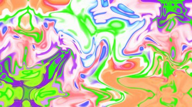 Organik Akış ile Akışkan Mermer Doku, Dalgalı Yapısı ile Soyut Sıvı Desen, Yumuşak Dönüşümlü Erimiş Yüzey Tasarımı, Mermer Efektli Psikedelik Girdap Dokuları