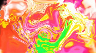 Organik Akış ile Akışkan Mermer Doku, Dalgalı Yapısı ile Soyut Sıvı Desen, Yumuşak Dönüşümlü Erimiş Yüzey Tasarımı, Mermer Efektli Psikedelik Girdap Dokuları