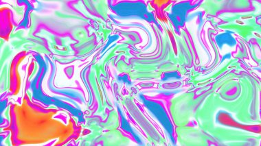 Organik Akış ile Akışkan Mermer Doku, Dalgalı Yapısı ile Soyut Sıvı Desen, Yumuşak Dönüşümlü Erimiş Yüzey Tasarımı, Mermer Efektli Psikedelik Girdap Dokuları