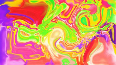 Organik Akış ile Akışkan Mermer Doku, Dalgalı Yapısı ile Soyut Sıvı Desen, Yumuşak Dönüşümlü Erimiş Yüzey Tasarımı, Mermer Efektli Psikedelik Girdap Dokuları