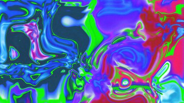 Organik Akış ile Akışkan Mermer Doku, Dalgalı Yapısı ile Soyut Sıvı Desen, Yumuşak Dönüşümlü Erimiş Yüzey Tasarımı, Mermer Efektli Psikedelik Girdap Dokuları