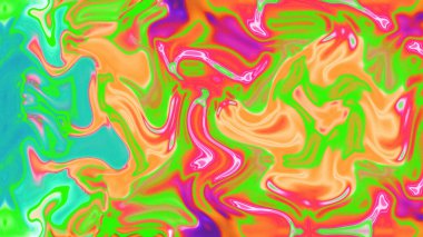 Organik Akış ile Akışkan Mermer Doku, Dalgalı Yapısı ile Soyut Sıvı Desen, Yumuşak Dönüşümlü Erimiş Yüzey Tasarımı, Mermer Efektli Psikedelik Girdap Dokuları