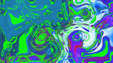 Organik Akış ile Akışkan Mermer Doku, Dalgalı Yapısı ile Soyut Sıvı Desen, Yumuşak Dönüşümlü Erimiş Yüzey Tasarımı, Mermer Efektli Psikedelik Girdap Dokuları