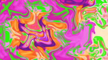 Organik Akış ile Akışkan Mermer Doku, Dalgalı Yapısı ile Soyut Sıvı Desen, Yumuşak Dönüşümlü Erimiş Yüzey Tasarımı, Mermer Efektli Psikedelik Girdap Dokuları