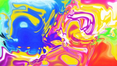 Organik Akış ile Akışkan Mermer Doku, Dalgalı Yapısı ile Soyut Sıvı Desen, Yumuşak Dönüşümlü Erimiş Yüzey Tasarımı, Mermer Efektli Psikedelik Girdap Dokuları