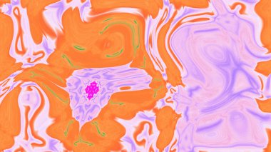 Organik Akış ile Akışkan Mermer Doku, Dalgalı Yapısı ile Soyut Sıvı Desen, Yumuşak Dönüşümlü Erimiş Yüzey Tasarımı, Mermer Efektli Psikedelik Girdap Dokuları