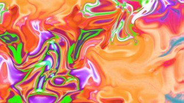 Organik Akış ile Akışkan Mermer Doku, Dalgalı Yapısı ile Soyut Sıvı Desen, Yumuşak Dönüşümlü Erimiş Yüzey Tasarımı, Mermer Efektli Psikedelik Girdap Dokuları