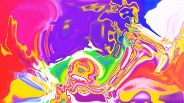 Organik Akış ile Akışkan Mermer Doku, Dalgalı Yapısı ile Soyut Sıvı Desen, Yumuşak Dönüşümlü Erimiş Yüzey Tasarımı, Mermer Efektli Psikedelik Girdap Dokuları