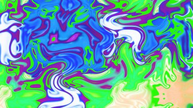 Organik Akış ile Akışkan Mermer Doku, Dalgalı Yapısı ile Soyut Sıvı Desen, Yumuşak Dönüşümlü Erimiş Yüzey Tasarımı, Mermer Efektli Psikedelik Girdap Dokuları