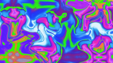 Organik Akış ile Akışkan Mermer Doku, Dalgalı Yapısı ile Soyut Sıvı Desen, Yumuşak Dönüşümlü Erimiş Yüzey Tasarımı, Mermer Efektli Psikedelik Girdap Dokuları