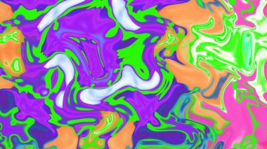 Organik Akış ile Akışkan Mermer Doku, Dalgalı Yapısı ile Soyut Sıvı Desen, Yumuşak Dönüşümlü Erimiş Yüzey Tasarımı, Mermer Efektli Psikedelik Girdap Dokuları