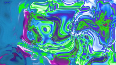 Organik Akış ile Akışkan Mermer Doku, Dalgalı Yapısı ile Soyut Sıvı Desen, Yumuşak Dönüşümlü Erimiş Yüzey Tasarımı, Mermer Efektli Psikedelik Girdap Dokuları