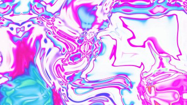 Organik Akış ile Akışkan Mermer Doku, Dalgalı Yapısı ile Soyut Sıvı Desen, Yumuşak Dönüşümlü Erimiş Yüzey Tasarımı, Mermer Efektli Psikedelik Girdap Dokuları