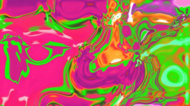 Organik Akış ile Akışkan Mermer Doku, Dalgalı Yapısı ile Soyut Sıvı Desen, Yumuşak Dönüşümlü Erimiş Yüzey Tasarımı, Mermer Efektli Psikedelik Girdap Dokuları