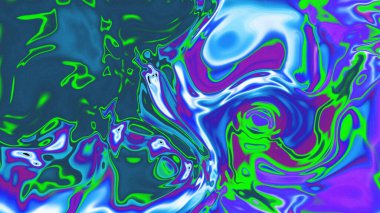 Organik Akış ile Akışkan Mermer Doku, Dalgalı Yapısı ile Soyut Sıvı Desen, Yumuşak Dönüşümlü Erimiş Yüzey Tasarımı, Mermer Efektli Psikedelik Girdap Dokuları