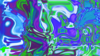 Organik Akış ile Akışkan Mermer Doku, Dalgalı Yapısı ile Soyut Sıvı Desen, Yumuşak Dönüşümlü Erimiş Yüzey Tasarımı, Mermer Efektli Psikedelik Girdap Dokuları