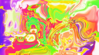 Organik Akış ile Akışkan Mermer Doku, Dalgalı Yapısı ile Soyut Sıvı Desen, Yumuşak Dönüşümlü Erimiş Yüzey Tasarımı, Mermer Efektli Psikedelik Girdap Dokuları