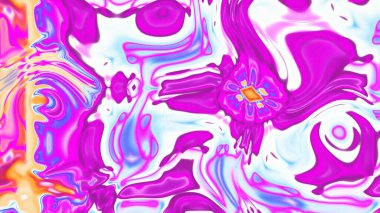 Organik Akış ile Akışkan Mermer Doku, Dalgalı Yapısı ile Soyut Sıvı Desen, Yumuşak Dönüşümlü Erimiş Yüzey Tasarımı, Mermer Efektli Psikedelik Girdap Dokuları