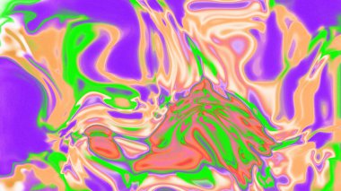 Organik Akış ile Akışkan Mermer Doku, Dalgalı Yapısı ile Soyut Sıvı Desen, Yumuşak Dönüşümlü Erimiş Yüzey Tasarımı, Mermer Efektli Psikedelik Girdap Dokuları