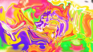 Organik Akış ile Akışkan Mermer Doku, Dalgalı Yapısı ile Soyut Sıvı Desen, Yumuşak Dönüşümlü Erimiş Yüzey Tasarımı, Mermer Efektli Psikedelik Girdap Dokuları