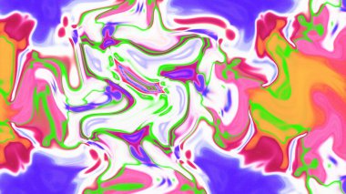 Organik Akış ile Akışkan Mermer Doku, Dalgalı Yapısı ile Soyut Sıvı Desen, Yumuşak Dönüşümlü Erimiş Yüzey Tasarımı, Mermer Efektli Psikedelik Girdap Dokuları