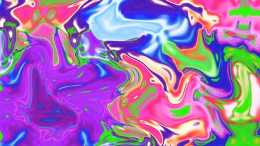 Organik Akış ile Akışkan Mermer Doku, Dalgalı Yapısı ile Soyut Sıvı Desen, Yumuşak Dönüşümlü Erimiş Yüzey Tasarımı, Mermer Efektli Psikedelik Girdap Dokuları