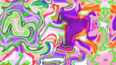 Organik Akış ile Akışkan Mermer Doku, Dalgalı Yapısı ile Soyut Sıvı Desen, Yumuşak Dönüşümlü Erimiş Yüzey Tasarımı, Mermer Efektli Psikedelik Girdap Dokuları