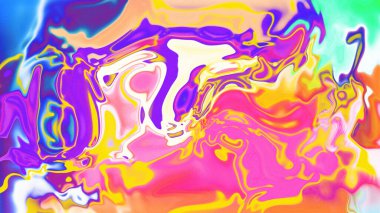 Organik Akış ile Akışkan Mermer Doku, Dalgalı Yapısı ile Soyut Sıvı Desen, Yumuşak Dönüşümlü Erimiş Yüzey Tasarımı, Mermer Efektli Psikedelik Girdap Dokuları