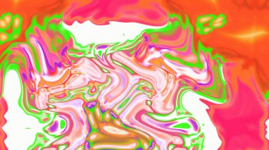 Organik Akış ile Akışkan Mermer Doku, Dalgalı Yapısı ile Soyut Sıvı Desen, Yumuşak Dönüşümlü Erimiş Yüzey Tasarımı, Mermer Efektli Psikedelik Girdap Dokuları