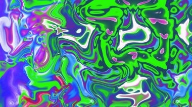 Organik Akış ile Akışkan Mermer Doku, Dalgalı Yapısı ile Soyut Sıvı Desen, Yumuşak Dönüşümlü Erimiş Yüzey Tasarımı, Mermer Efektli Psikedelik Girdap Dokuları