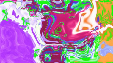 Organik Akış ile Akışkan Mermer Doku, Dalgalı Yapısı ile Soyut Sıvı Desen, Yumuşak Dönüşümlü Erimiş Yüzey Tasarımı, Mermer Efektli Psikedelik Girdap Dokuları