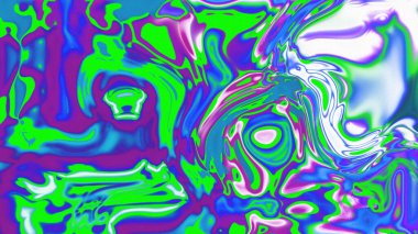 Organik Akış ile Akışkan Mermer Doku, Dalgalı Yapısı ile Soyut Sıvı Desen, Yumuşak Dönüşümlü Erimiş Yüzey Tasarımı, Mermer Efektli Psikedelik Girdap Dokuları