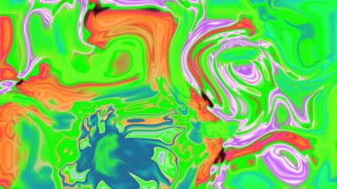 Organik Akış ile Akışkan Mermer Doku, Dalgalı Yapısı ile Soyut Sıvı Desen, Yumuşak Dönüşümlü Erimiş Yüzey Tasarımı, Mermer Efektli Psikedelik Girdap Dokuları