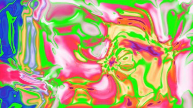 Organik Akış ile Akışkan Mermer Doku, Dalgalı Yapısı ile Soyut Sıvı Desen, Yumuşak Dönüşümlü Erimiş Yüzey Tasarımı, Mermer Efektli Psikedelik Girdap Dokuları