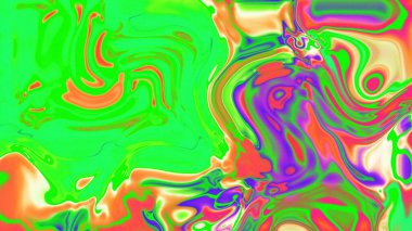 Organik Akış ile Akışkan Mermer Doku, Dalgalı Yapısı ile Soyut Sıvı Desen, Yumuşak Dönüşümlü Erimiş Yüzey Tasarımı, Mermer Efektli Psikedelik Girdap Dokuları