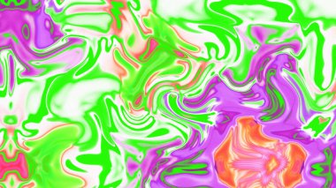 Organik Akış ile Akışkan Mermer Doku, Dalgalı Yapısı ile Soyut Sıvı Desen, Yumuşak Dönüşümlü Erimiş Yüzey Tasarımı, Mermer Efektli Psikedelik Girdap Dokuları