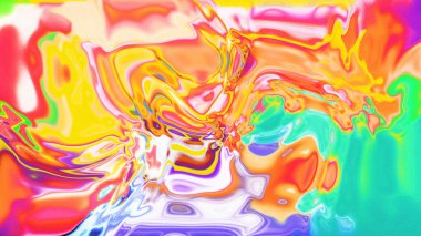 Organik Akış ile Akışkan Mermer Doku, Dalgalı Yapısı ile Soyut Sıvı Desen, Yumuşak Dönüşümlü Erimiş Yüzey Tasarımı, Mermer Efektli Psikedelik Girdap Dokuları