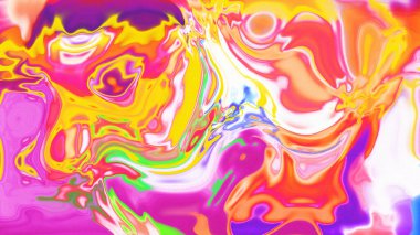 Organik Akış ile Akışkan Mermer Doku, Dalgalı Yapısı ile Soyut Sıvı Desen, Yumuşak Dönüşümlü Erimiş Yüzey Tasarımı, Mermer Efektli Psikedelik Girdap Dokuları