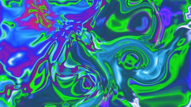 Organik Akış ile Akışkan Mermer Doku, Dalgalı Yapısı ile Soyut Sıvı Desen, Yumuşak Dönüşümlü Erimiş Yüzey Tasarımı, Mermer Efektli Psikedelik Girdap Dokuları