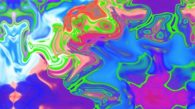 Organik Akış ile Akışkan Mermer Doku, Dalgalı Yapısı ile Soyut Sıvı Desen, Yumuşak Dönüşümlü Erimiş Yüzey Tasarımı, Mermer Efektli Psikedelik Girdap Dokuları