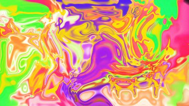 Organik Akış ile Akışkan Mermer Doku, Dalgalı Yapısı ile Soyut Sıvı Desen, Yumuşak Dönüşümlü Erimiş Yüzey Tasarımı, Mermer Efektli Psikedelik Girdap Dokuları