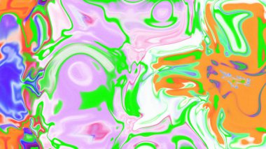 Organik Akış ile Akışkan Mermer Doku, Dalgalı Yapısı ile Soyut Sıvı Desen, Yumuşak Dönüşümlü Erimiş Yüzey Tasarımı, Mermer Efektli Psikedelik Girdap Dokuları