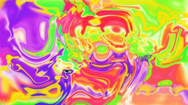 Organik Akış ile Akışkan Mermer Doku, Dalgalı Yapısı ile Soyut Sıvı Desen, Yumuşak Dönüşümlü Erimiş Yüzey Tasarımı, Mermer Efektli Psikedelik Girdap Dokuları